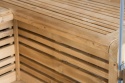 Sauna ogrodowa sucha z piecem HARVIA 8kW 175x130x200 cm 3 osobowa