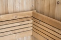 Sauna ogrodowa sucha z piecem HARVIA 8kW 175x130x200 cm 3 osobowa