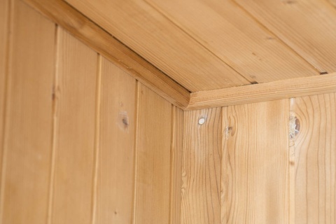 Sauna ogrodowa sucha z piecem HARVIA 8kW 175x130x200 cm 3 osobowa