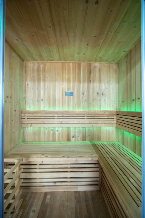Sauna ogrodowa sucha z piecem HARVIA 8kW 175x130x200 cm 3 osobowa