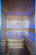 Sauna ogrodowa sucha z piecem HARVIA 8kW 175x130x200 cm 3 osobowa