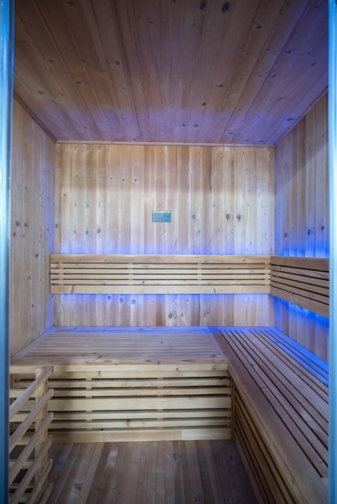 Sauna ogrodowa sucha z piecem HARVIA 8kW 175x130x200 cm 3 osobowa