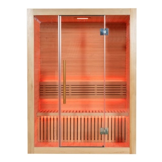 Sauna ogrodowa sucha z piecem HARVIA 4,5kW 150x120x200 cm 2 osobowa
