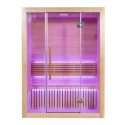Sauna ogrodowa sucha z piecem HARVIA 6kW 150x150x200 cm 3 osobowa