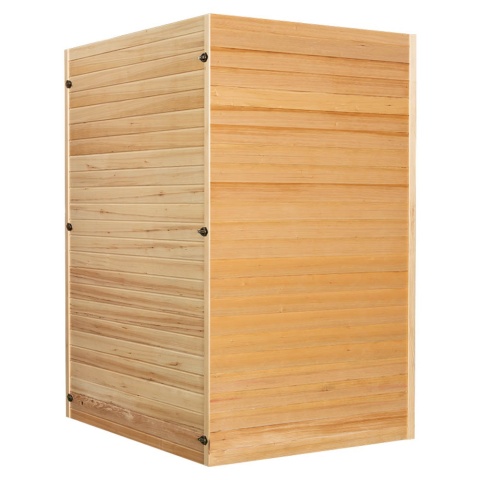 Sauna ogrodowa sucha z piecem HARVIA 6kW 150x150x200 cm 3 osobowa