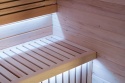 Sauna ogrodowa sucha z piecem HARVIA 6kW 150x150x200 cm 3 osobowa