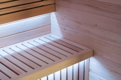 Sauna ogrodowa sucha z piecem HARVIA 6kW 150x150x200 cm 3 osobowa