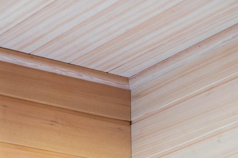 Sauna ogrodowa sucha z piecem HARVIA 6kW 150x150x200 cm 3 osobowa