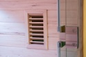 Sauna ogrodowa sucha z piecem HARVIA 6kW 150x150x200 cm 3 osobowa