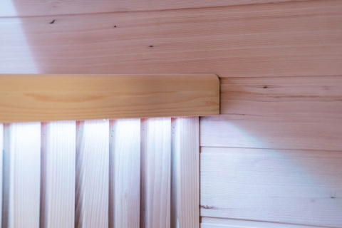 Sauna ogrodowa sucha z piecem HARVIA 6kW 150x150x200 cm 3 osobowa