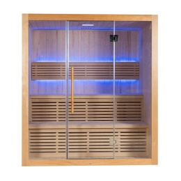 Sauna ogrodowa sucha z piecem HARVIA 6kW 180x140x200 cm 4 osobowa