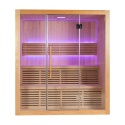 Sauna ogrodowa sucha z piecem HARVIA 6kW 180x140x200 cm 4 osobowa