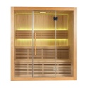 Sauna ogrodowa sucha z piecem HARVIA 6kW 180x140x200 cm 4 osobowa