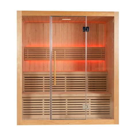 Sauna ogrodowa sucha z piecem HARVIA 6kW 180x140x200 cm 4 osobowa