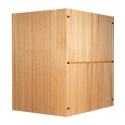 Sauna ogrodowa sucha z piecem HARVIA 6kW 180x140x200 cm 4 osobowa