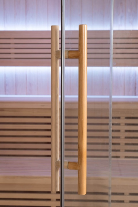 Sauna ogrodowa sucha z piecem HARVIA 6kW 180x140x200 cm 4 osobowa