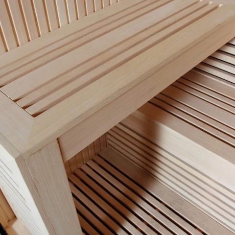 Sauna ogrodowa sucha z piecem HARVIA 6kW 220x200x210 cm 4 osobowa