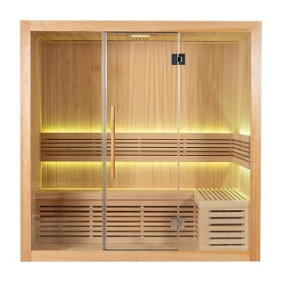 Sauna ogrodowa sucha z piecem HARVIA 4,5kW 200x120x200 cm 3 osobowa