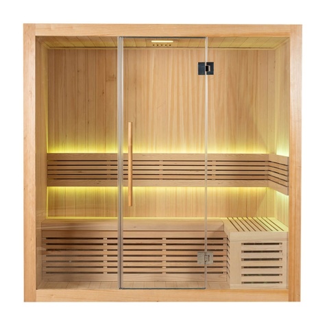 Sauna ogrodowa sucha z piecem HARVIA 6kW 200x140x200 cm 4 osobowa