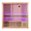 Sauna ogrodowa sucha z piecem HARVIA 6kW 200x140x200 cm 4 osobowa