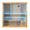 Sauna ogrodowa sucha z piecem HARVIA 6kW 200x140x200 cm 4 osobowa