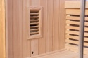 Sauna ogrodowa sucha z piecem HARVIA 6kW 200x140x200 cm 4 osobowa