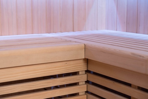 Sauna ogrodowa sucha z piecem HARVIA 6kW 200x140x200 cm 4 osobowa