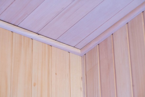 Sauna ogrodowa sucha z piecem HARVIA 6kW 200x140x200 cm 4 osobowa