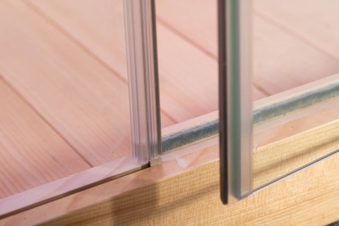 Sauna ogrodowa sucha z piecem HARVIA 6kW 200x140x200 cm 4 osobowa