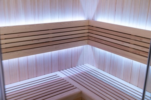 Sauna ogrodowa sucha z piecem HARVIA 6kW 200x140x200 cm 4 osobowa