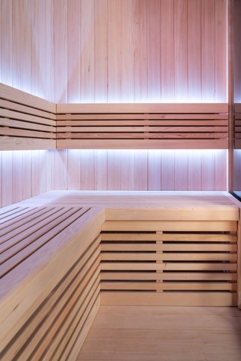 Sauna ogrodowa sucha z piecem HARVIA 6kW 200x140x200 cm 4 osobowa