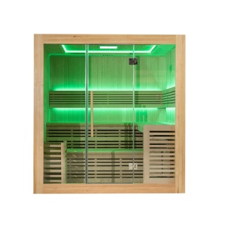 Sauna ogrodowa sucha z piecem HARVIA 8kW 200x160x200 cm 5 osobowa