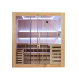 Sauna ogrodowa sucha z piecem HARVIA 8kW 200x160x200 cm 5 osobowa