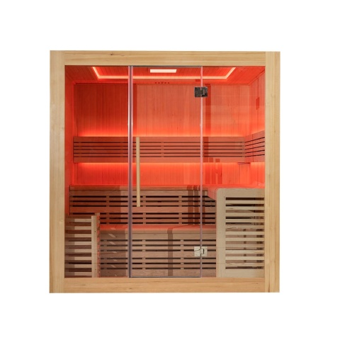 Sauna ogrodowa sucha z piecem HARVIA 8kW 200x160x200 cm 5 osobowa