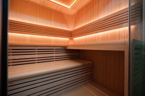 Sauna ogrodowa sucha z piecem HARVIA 8kW 200x160x200 cm 5 osobowa