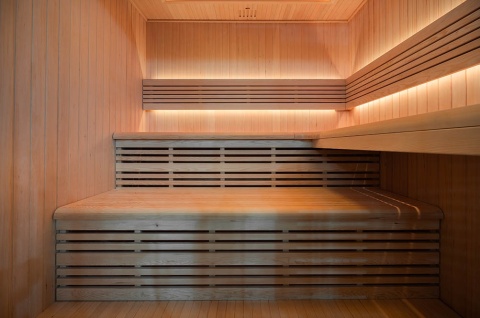 Sauna ogrodowa sucha z piecem HARVIA 8kW 200x160x200 cm 5 osobowa