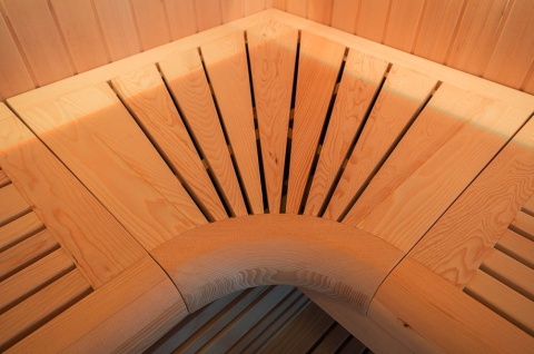 Sauna ogrodowa sucha z piecem HARVIA 8kW 200x160x200 cm 5 osobowa