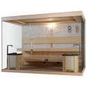 Sauna ogrodowa sucha z piecem HARVIA 12kW 300x200x210 cm 8 osobowa