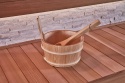 Sauna ogrodowa sucha z piecem HARVIA 12kW 300x200x210 cm 8 osobowa