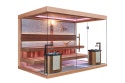 Sauna ogrodowa sucha z piecem HARVIA 12kW 300x200x210 cm 8 osobowa
