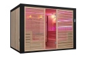 Sauna ogrodowa sucha z piecem HARVIA 12kW 300x200x210 cm 6 osobowa
