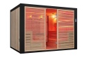 Sauna ogrodowa sucha z piecem HARVIA 12kW 300x200x210 cm 6 osobowa