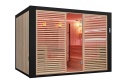 Sauna ogrodowa sucha z piecem HARVIA 12kW 300x200x210 cm 6 osobowa