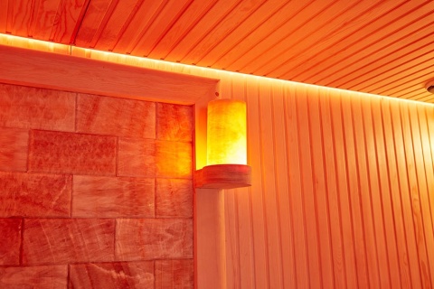 Sauna ogrodowa sucha z piecem HARVIA 12kW 300x200x210 cm 6 osobowa