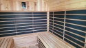 Sauna ogrodowa na podczerwień 210x300x210 cm 8-osobowa Infrared