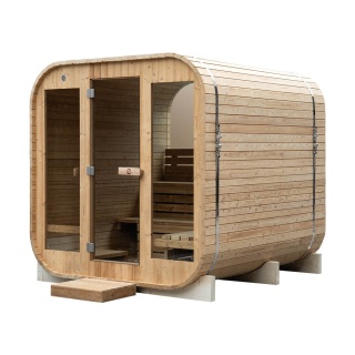 Sauna ogrodowa 210x240x210 cm 8-osobowa SQUARE