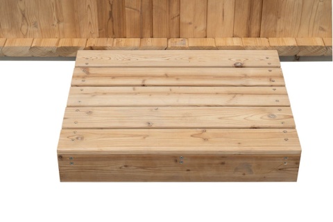 Sauna ogrodowa 210x240x210 cm 8-osobowa SQUARE