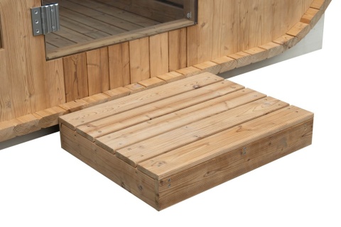 Sauna ogrodowa 210x240x210 cm 8-osobowa SQUARE