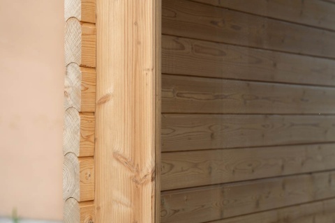 Sauna ogrodowa 210x240x210 cm 8-osobowa SQUARE