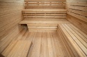 Sauna ogrodowa 210x240x210 cm 8-osobowa SQUARE